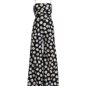 MSGM Daisy Black Jumpsuit